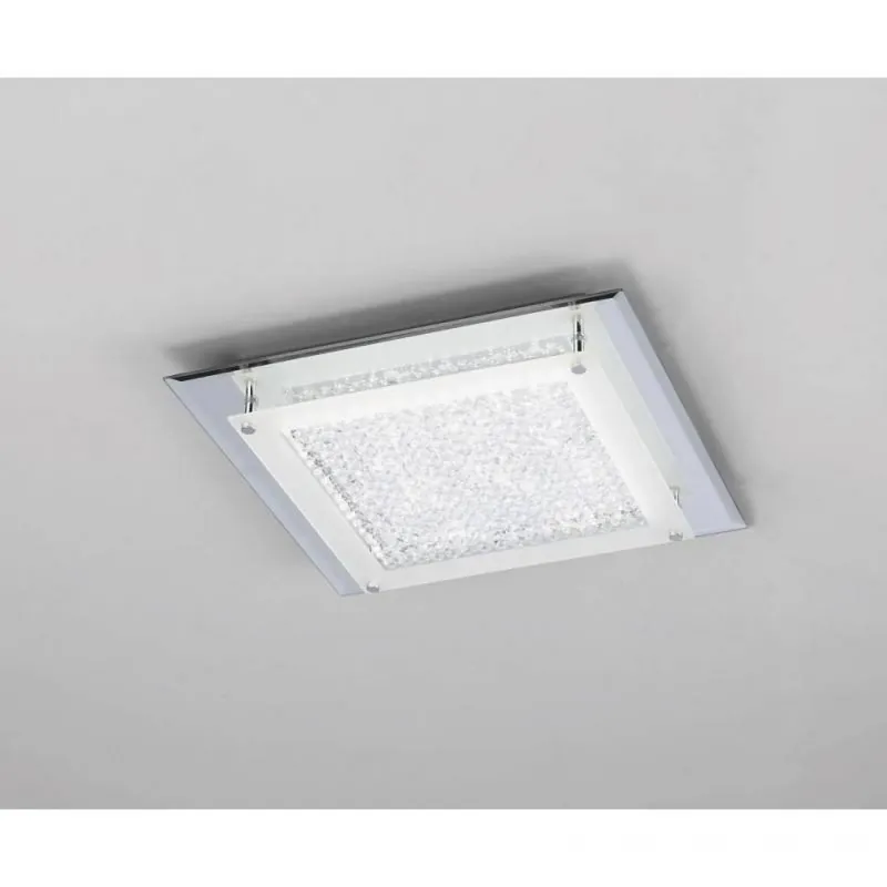 Precio Reducido Plafón de techo Crystal Mirror LED 18w - Mantra