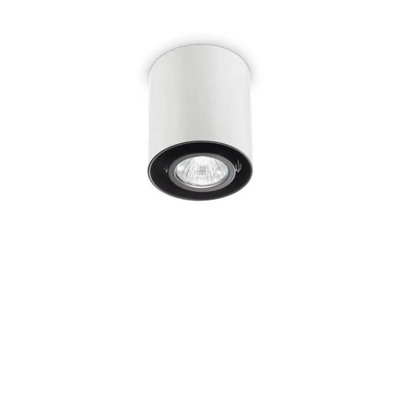 Últimas Unidades Foco superficie Mood GU10 redondo blanco - Ideal Lux