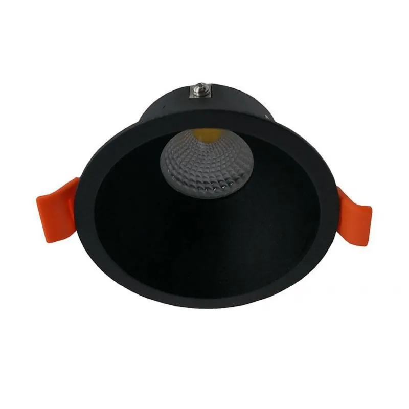 Stock Limitado Foco empotrable NC2152R GU10 negro antideslumbrante - YLD