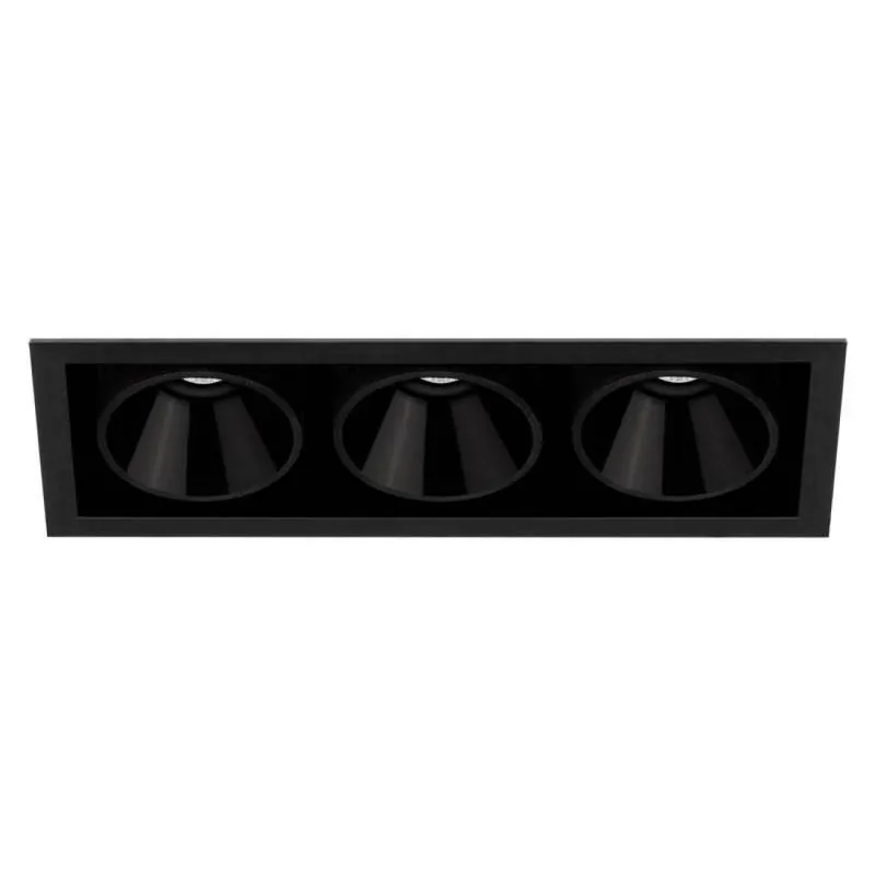 Foco empotrable Black Foster 3 LED - Arkoslight Luz calida (2700k) Precio De Fábrica