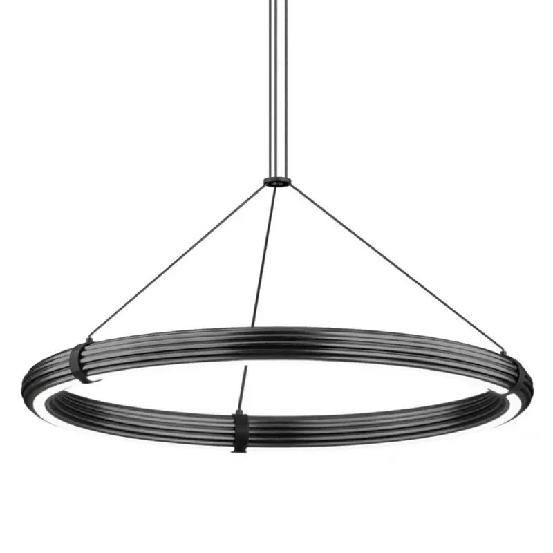 Lámpara colgante Elli Ø107cm LED CCT dimmable - Aromas Negro Imprescindible (Must-Have)