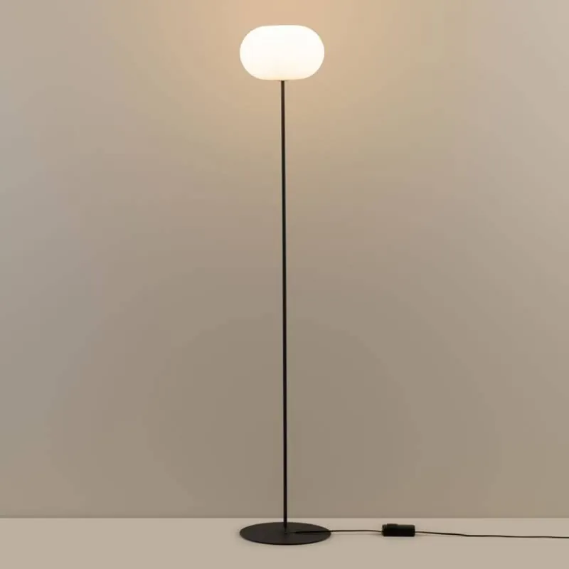 Lámpara de pie Span E27 cristal - Milan Imprescindible (Must-Have)