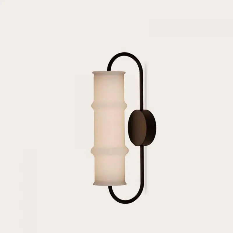 Barato Aplique de pared Canna LED 12w regulable - Aromas Negro