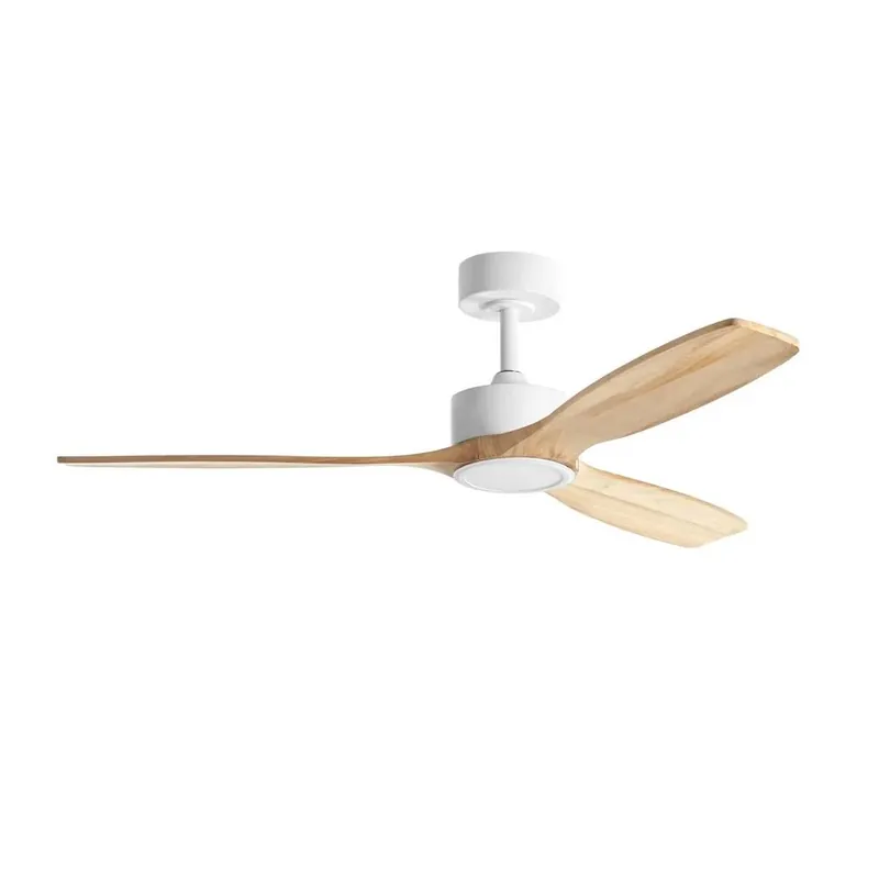 Rebajas Ventilador de techo Santorini XL DC LED Ø132cm - MDC Nogal