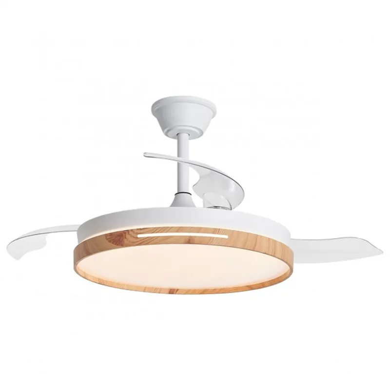 Ventilador de techo 50cm 68W CCT con aspas Desplegables Togo Madera Ocasión Especial