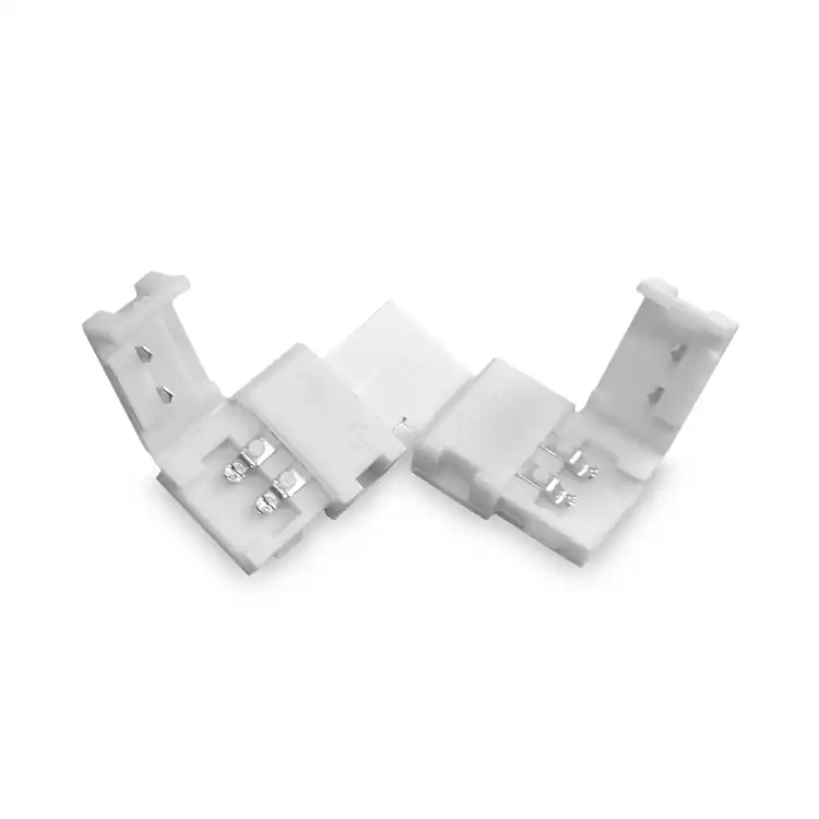 Conector en forma de L para Tira LED SMD3528 Mejor Precio