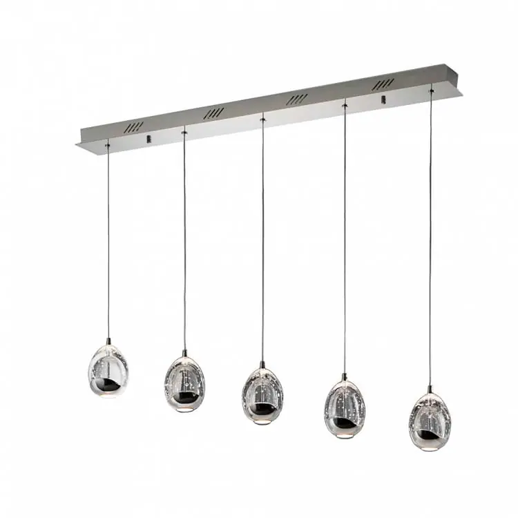 Colgante 5 luces Rocío cromo en línea Precio Reducido