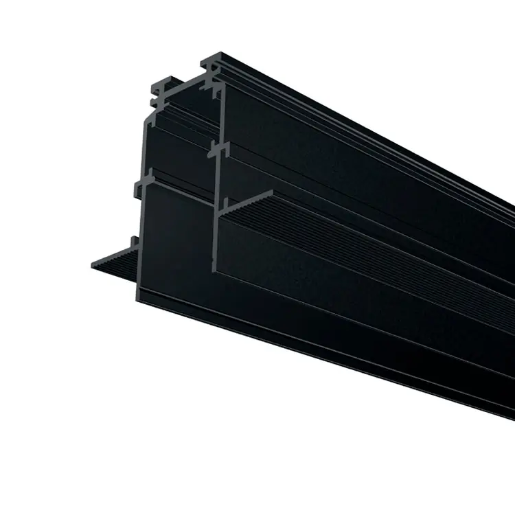 Más Vendido Carril empotrar 1m negro MAGNETO
