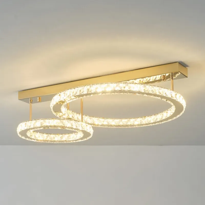 Zuma Line - Luminaria de techo LED regulable LED/36W/230V, dorada Certificado