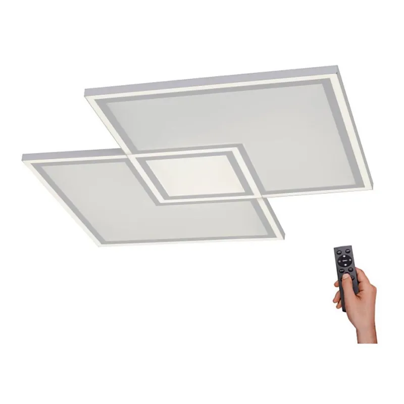 Leuchten Direkt 14855 - Plafón regulable LED EDGING 16-LED/51W/230V 2700-5000K + mando a distancia Ordena Ya