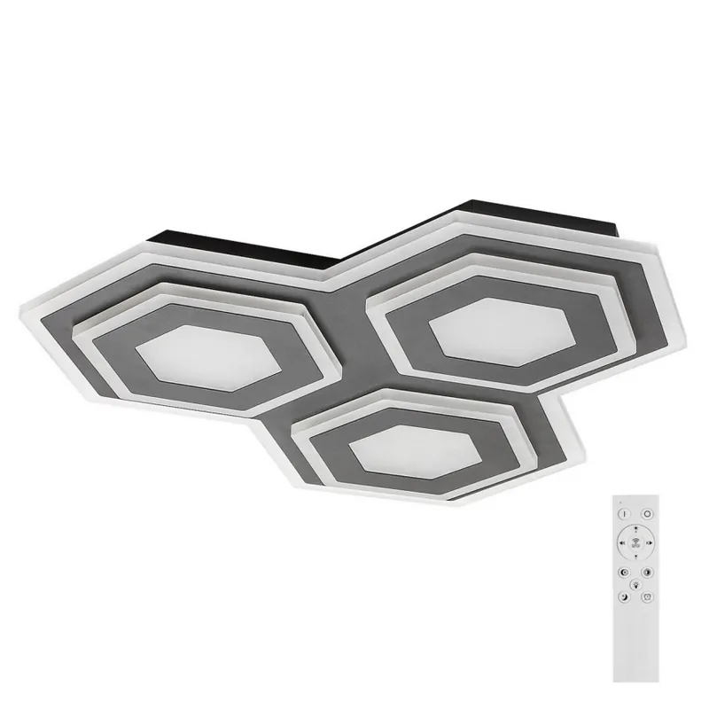 Rabalux - Plafón LED regulable LED/72W/230V 3000/6000K 41,5x41,5 cm + control remoto Oferta Flash