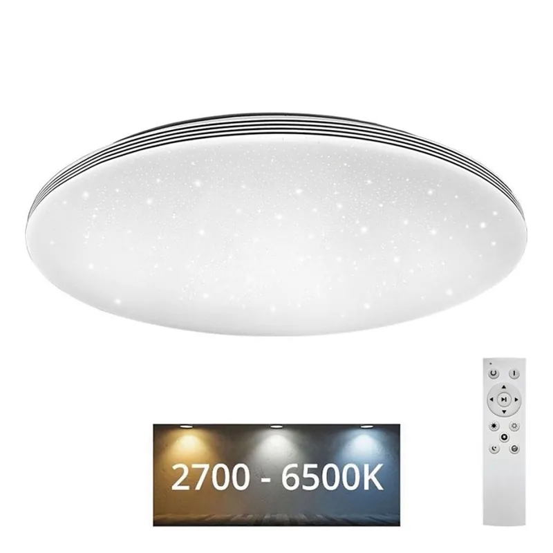 Venta Final Plafón LED regulable VENTA LED/60W/230V 2700-6500K diá. 58 cm + control remoto
