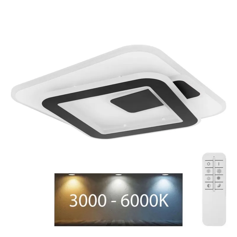 Venta Final Globo - Plafón LED regulable LED/36W/230V 3000-6000K + control remoto