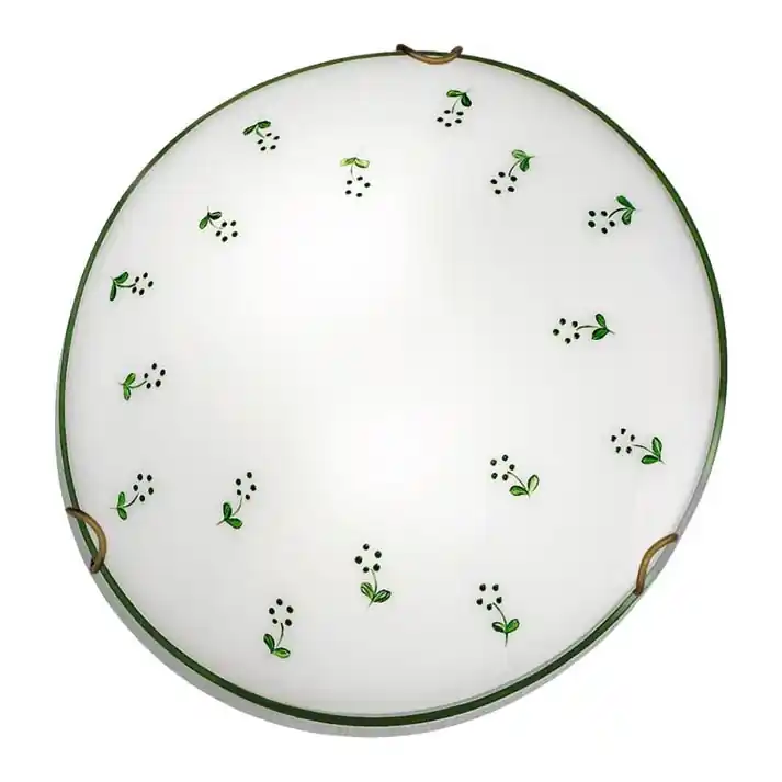 Kolarz 731.11.4.21 - Plafón NONNA 1xE27/60W/230V diá. 30 cm verde Ordena Ya