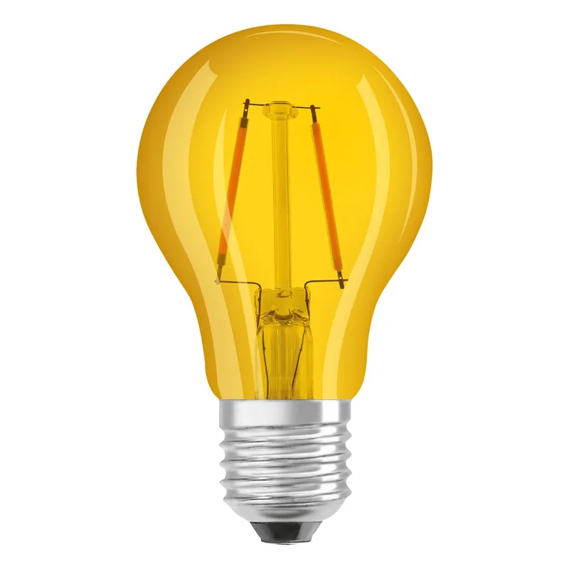 LAMPARA STANDARD LED AMARILLA E27 2,5W STAR DECOR OSRAM Oferta Limitada