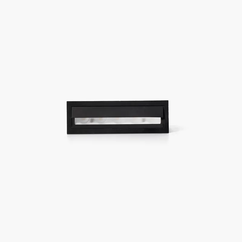 TROOP Bañador de pared empotrable negro-negro 4000K CRI90 Precio Bajo