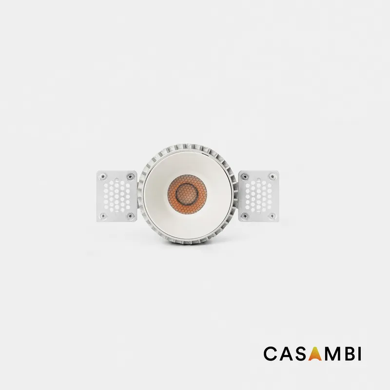 Novedad TULIPA downlight trimless empotrable blanco 7W 55° 2700K CRI90 Casambi
