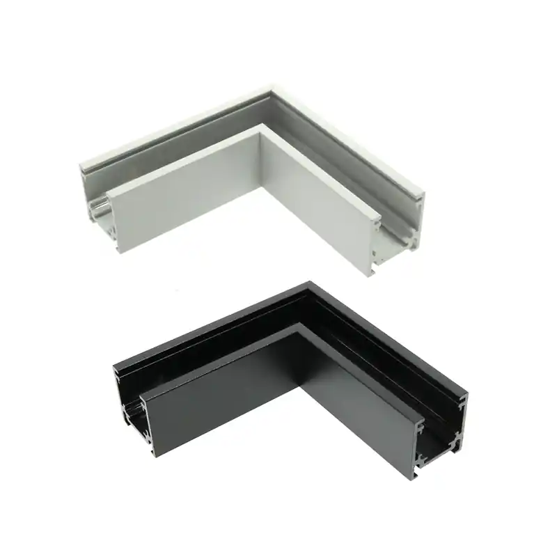 Comprar En Línea Unión en L Horizontal para Carril Magnético Detail-16 Blanco