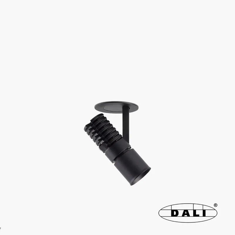 UNO projector pulldown empotrable negro/negro 8W 37° 3000K CRI90 DALI Precio De Oferta