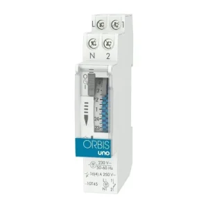 INT.HOR.ANALOG.UNO D 230V 1 MOD.S/RSVA.DIARIO MBRA.MMA.15mn PODER RUPT.: 16 Imprescindible (Must-Have)