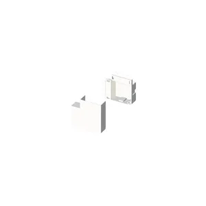 ANGULO PLANO PVC PARA 78273 U24X BLANCO NIEVE Oferta