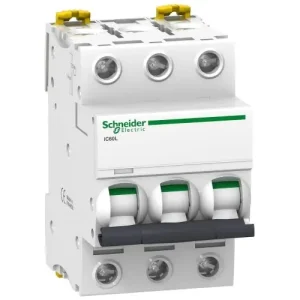 Disponible Ahora INTERRUPTOR AUTOMÁTICO MAGNETOTÉRMICO iC60L 3P 16A CURVA-C