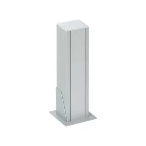 Oferta MINICOLUMNA SIMON K45 70x60mm 270mm CON 1 CARA Y 5 MECANISMOS ALUMINIO ANODIZADO