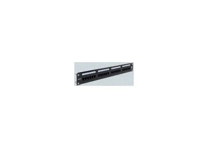 PANEL CON 24 PUERTOS RJ45 CAT6 UTP Alta Calidad