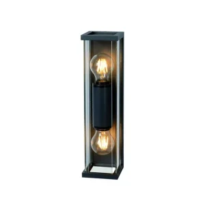 Aplique de pared de exterior 2 luces Meribel - Mantra Barato