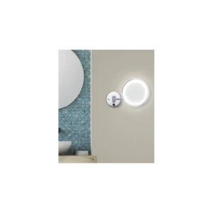 Aplique de pared Reflex - AJP - Espejo de aumento con luz LED para uso cosmético / maquillaje No Te Lo Pierdas