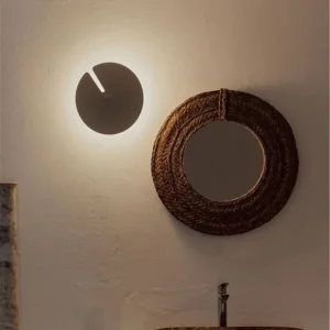 Aplique de pared Symphony - Milán - Lámpara minimalista circular, iluminación ambiental Más Vendido