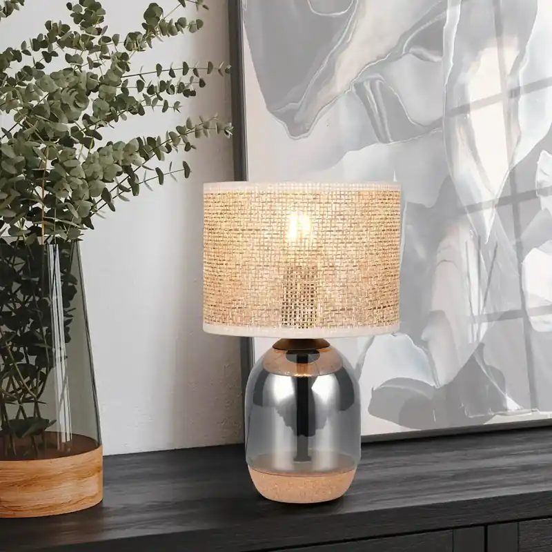 Stock Limitado LÁMPARA DE MESA EN VIDRIO 32,7CM CELINE