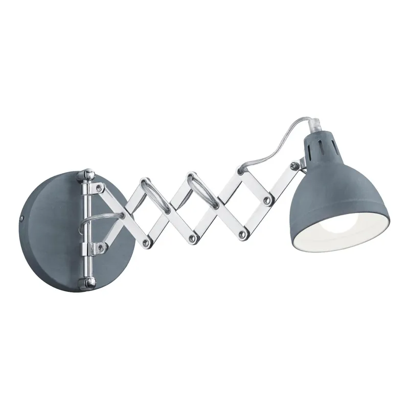 Marca Reconocida APLIQUE DE PARED EDWARD METAL CONCRETO
