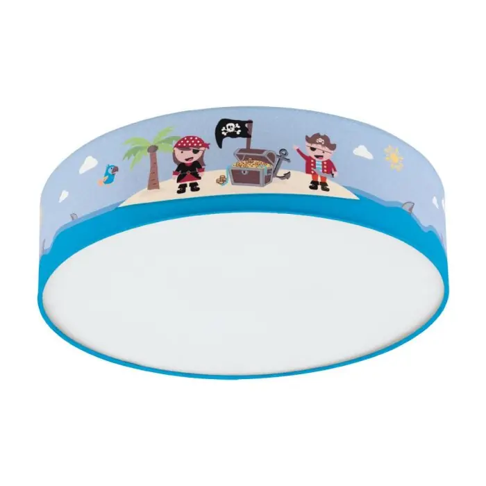 Eglo SAN CARLO Lámpara de Techo Blanca, 2 luces Oferta Flash