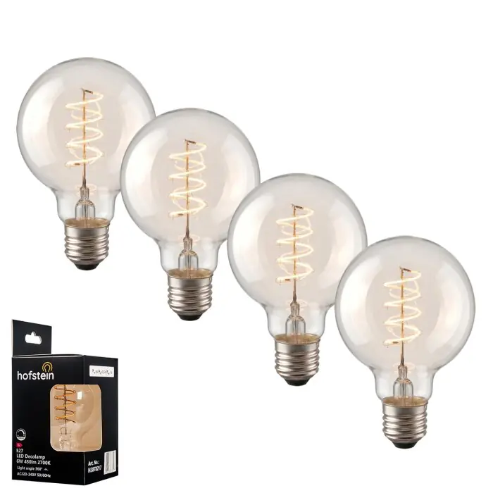 Imprescindible (Must-Have) E27 LED 6 Watt blanco cálido regulable 450 Lumen