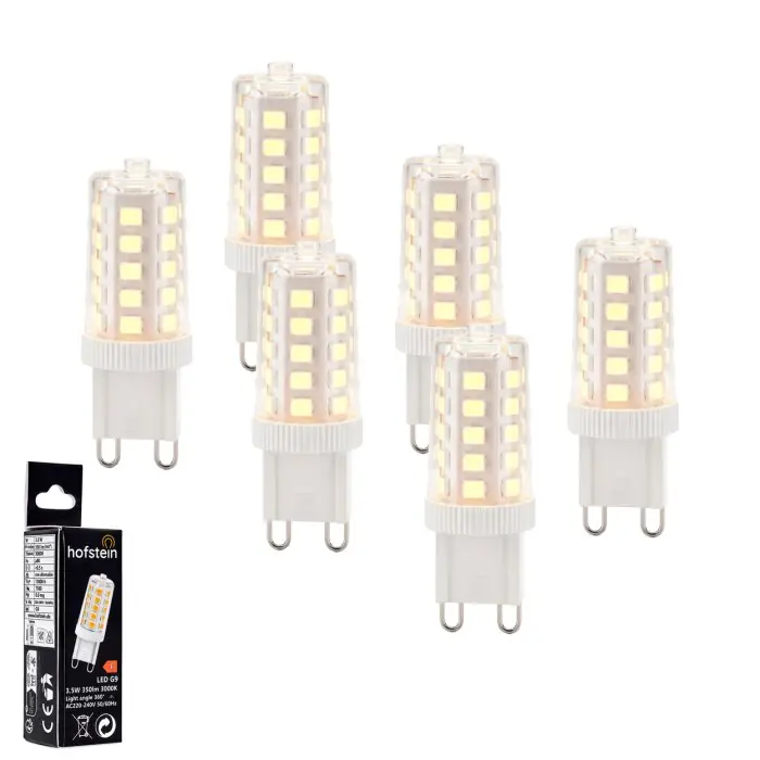 G9 LED 3 Watt blanco cálido regulable 330 Lumen Oferta Especial