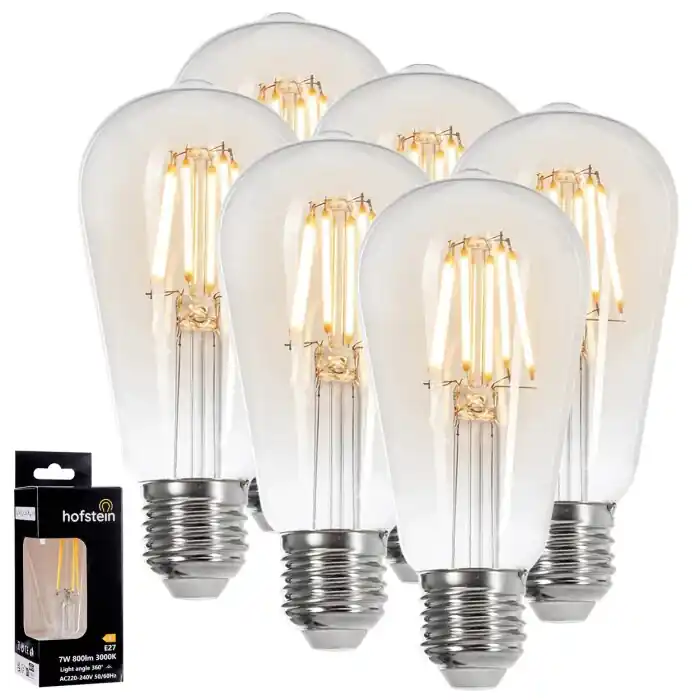 Súper Precio E27 LED 6 Watt blanco cálido 800 Lumen