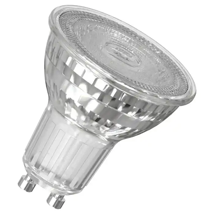 Certificado Lámparas Osram GU10 6.9 Watt blanco cálido 580 Lumen