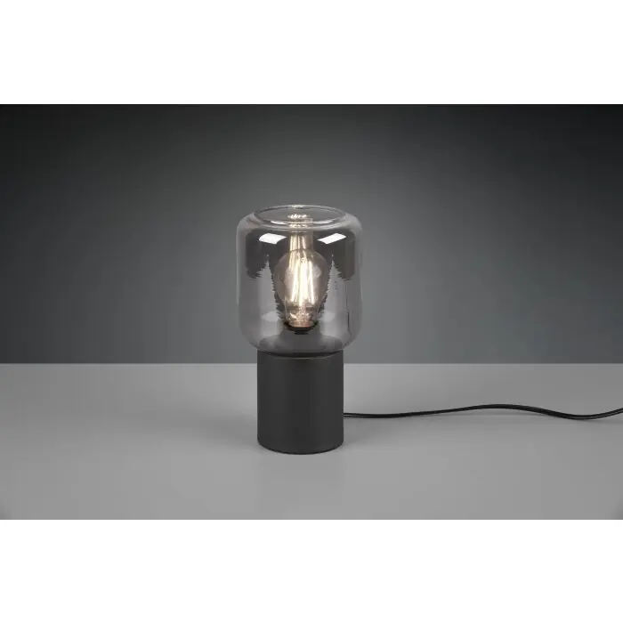 Compra Hoy Reality Nico Lámpara de mesa LED Negro, 1 luz