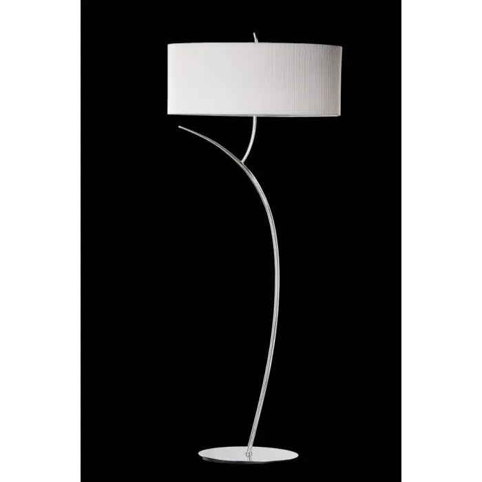 Mantra Eve Lámpara de pie Cromo, 2 luces Oferta Flash