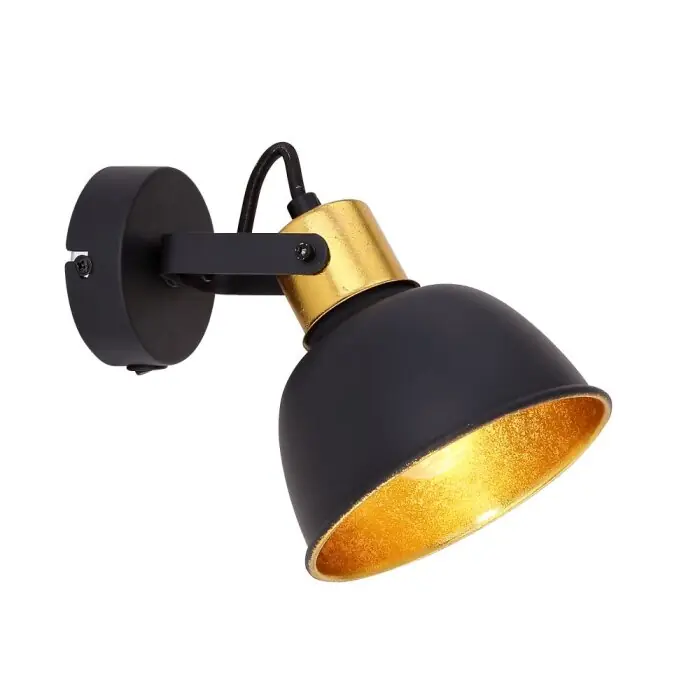 Solo Hoy Proyector Globo FILLO Negro, 1 luz