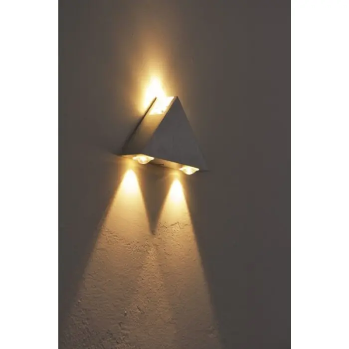 Súper Precio Globo GORDON Aplique LED Aluminio, 3 luces