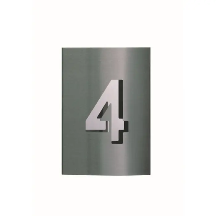 Albert 975 Número de casa Color acero inoxidable Súper Precio
