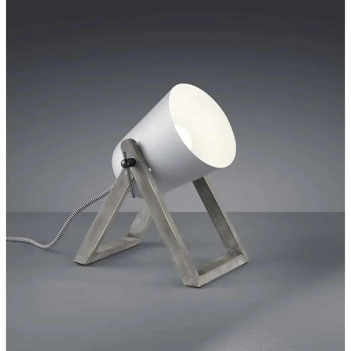 Oferta Especial Reality MARC Lámpara de Mesa Gris, 1 luz