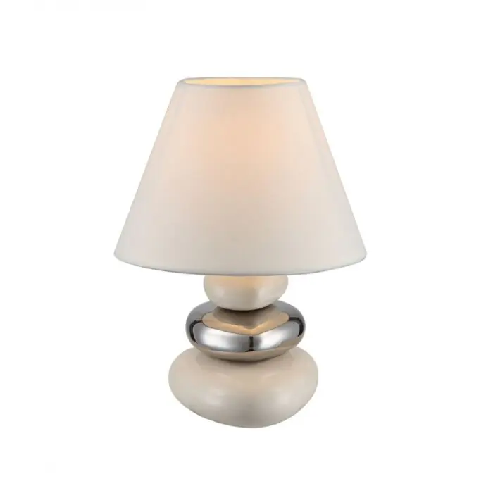 Última Oportunidad Globo Lámpara de mesa Beige, 1 luz