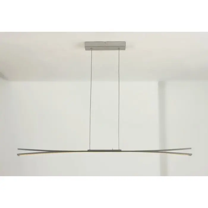 Bopp Convex Lámpara suspendida LED Aluminio, 3 luces Entrega Rápida
