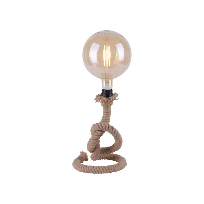 Devolución Gratuita Lámpara de Mesa Leuchten Direkt ROPE Negro, 1 luz