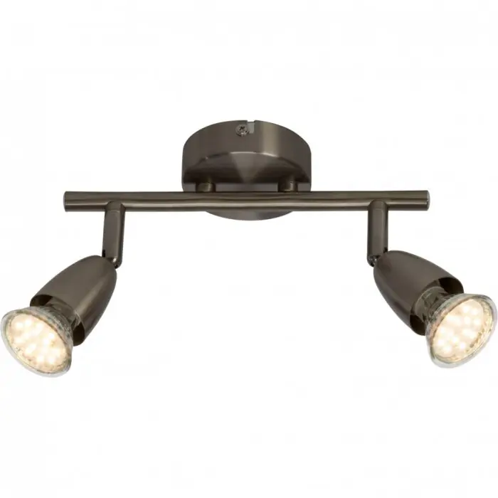 Precio Reducido Brilliant AMALFI Lámpara de techo LED, 2 luces