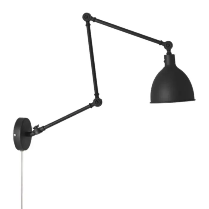 Aplique By Rydens Bazar Negro, 1 luz Barato