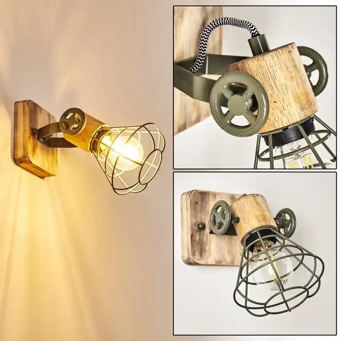 Más Vendido Aplique Nifun Verde, 1 luz